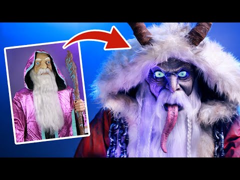 We made a KRAMPUS Animatronic!