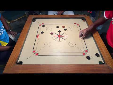 8th World Carrom Championship-MTC-Semifinals-Maldives vs. India- Ismail Azmeen vs. Abdul Rahman