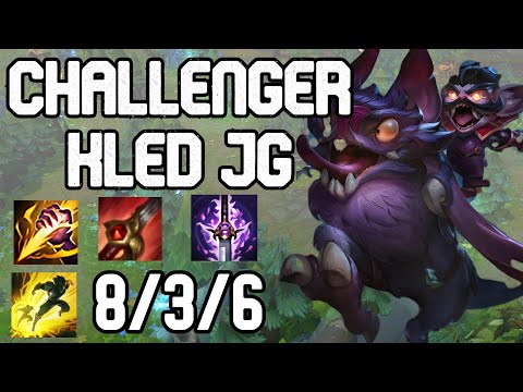 CHALLENGER KLED PULLS OUT HIS SIGNATURE KLED JG! INSANE POP OFF PERFORMACE! S10 KLED JG GAMEPLAY!