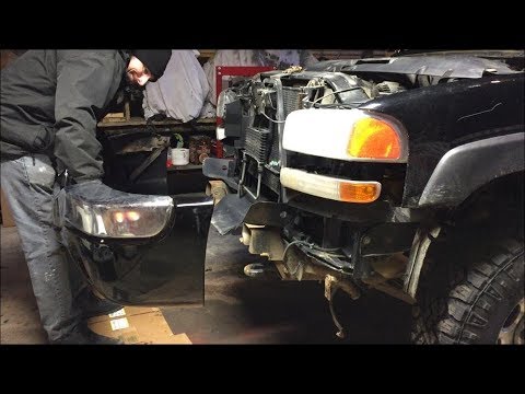 2004 GMC Sierra 2500 Bumper Replacement