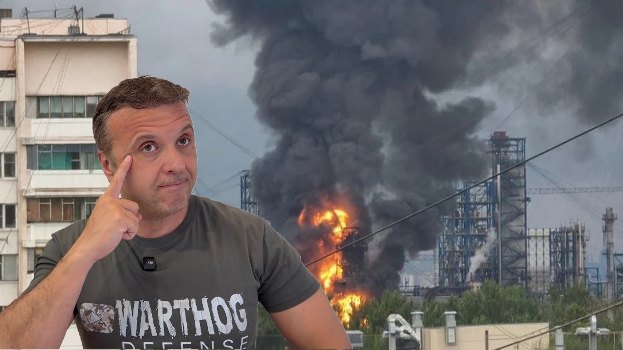 PUTIN IS STUNNED - UKRAINIAN DRONES HIT MOSCOW'S PRIMARY FUEL SOURCE JUST 9 MILES FROM THE KREMLIN