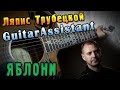 Ляпис Трубецкой - Яблони (Урок под гитару) 