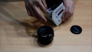 preview picture of video 'Unboxing - Canon EF 50mm f1.8 II Lens'