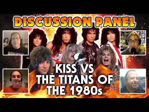 KISS ARMY NATION PODCAST Ep. 210 - Discussion Panel (KISS vs The Titans of the 80's)
