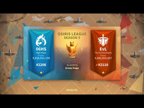 RoK. Osiris League s5. Top 32. 06HS vs. EvL.