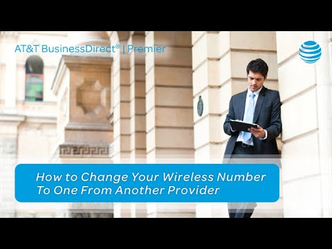 How to Change Your Wireless Number to One From Another...