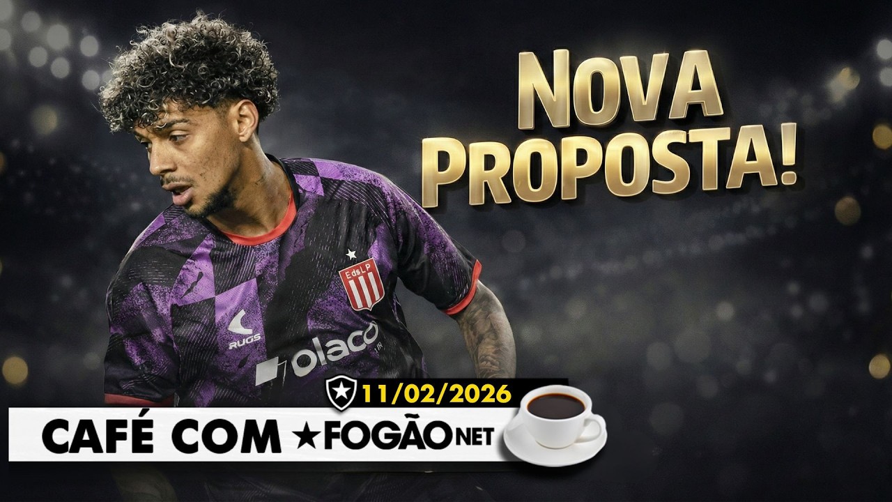 LIVE CAFÉ COM FOGÃONET | Botafogo fará nova proposta por Medina; Racing faz jogo duro por Di Cesare
