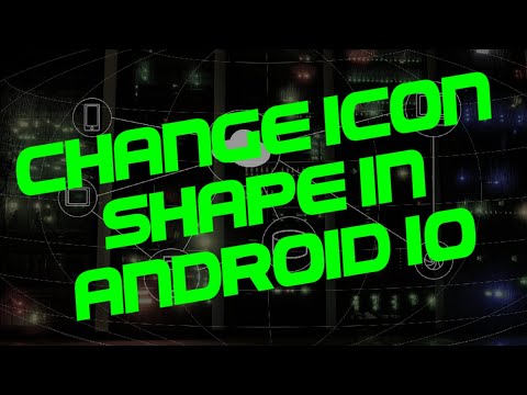 How to change the icon shape in any phone