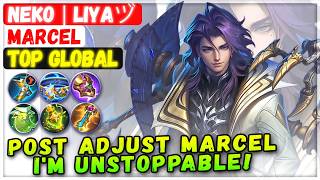 Download lagu Post Adjust Marcel, I'm Unstoppable! [ Top Global Marcel ] Neko | Liyaヅ - Mobile Legends Build mp3