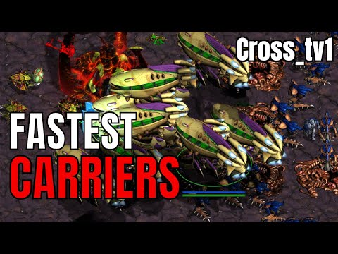 9 Minute Carriers BUILD | Starcraft Fastest Map Ever 2023