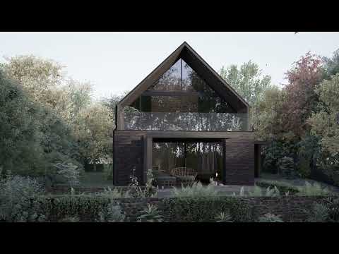 Dom letniskowy nad jeziorem Mochel