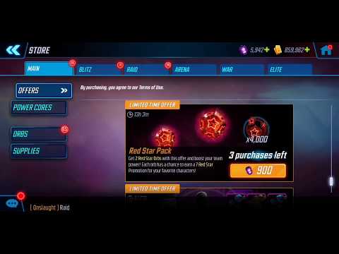 Using cores on red star orbs BAD IDEA