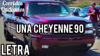 Una Cheyenne 90 - Jasiel Ayón Ft. Junior H (LETRA/LYRICS)