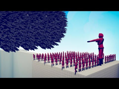 100x SQUID GAME STAFF + GIANT vs EVERY GOD - TABS | Totally Accurate Battle Simulator 2022