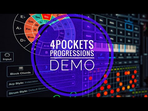 4Pockets Progressions AUv3 Musical Demo (See Pinned Comment for links, details)