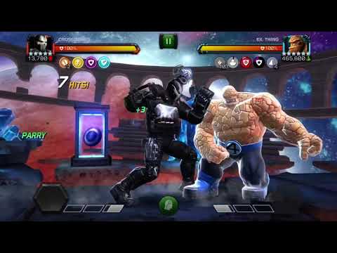 Buffed Crossbones vs. Abyss Thing