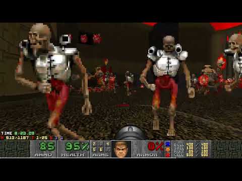 Doom 2 Chillax2 MAP 8 UV-MAX [TAS] in 11:24