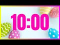 10 Minute Timer With Music For Classroom | Easter - Relax - Happy |