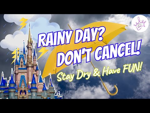 How to Survive Rain at Disney World: Top Tips for a Magical Wet Day