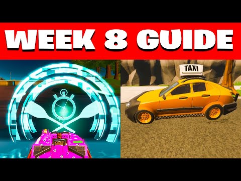 ALL WEEK 8 CHALLENGES GUIDE FORTNITE CHAPTER 2 SEASON 3