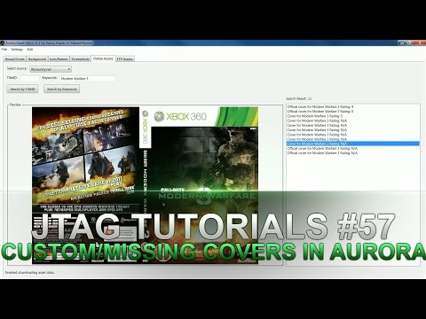 Jtag Tutorials #57 Adding Custom/Missing Covers to Aurora