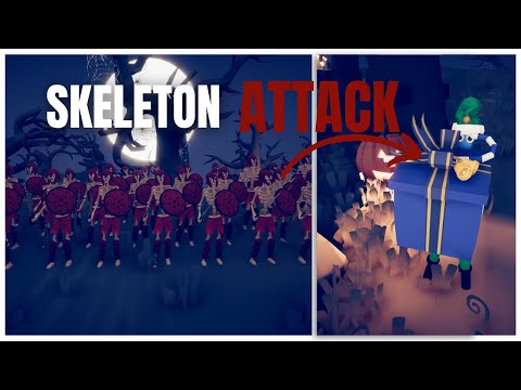 50X SKELETON ATTACK 💀 VS 1X SECRET UNITS | TABS - Totally Accurate Battle Simulator