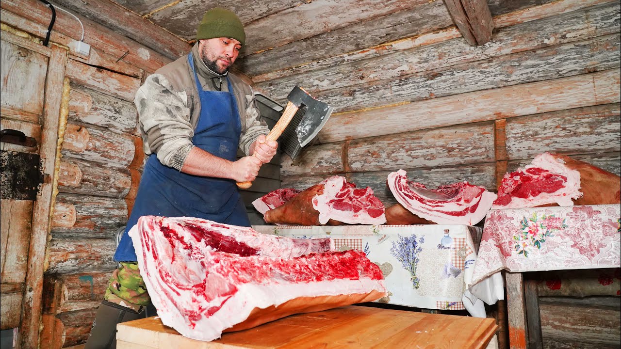 ЗАПАСЫ ДЕРЕВЕНСКОЙ СЕМЬИ НА ЗИМУ | ПИТАЕМСЯ СВОЕЙ ЕДОЙ | ОТВЕЧАЕМ НА ВОПРОС | ?