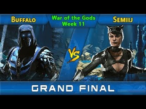 Buffalo (Sub-Zero) Vs Semiij (Catwoman/Poison Ivy) - Grand Final - Injustice 2 - WOTG S2W11