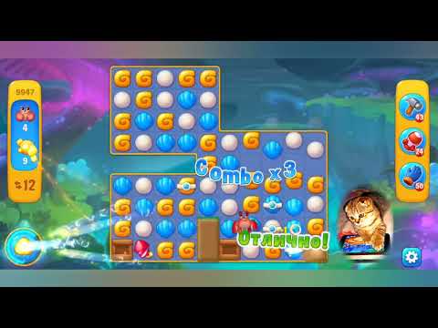 Fishdom 2022, no Boosters,   9947  level  -  прохождение без бустеров,   9947  уровень.