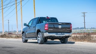 S-Type Cat-Back Exhaust System with Through Bumper Exit Fits Select Ram 1500 [Black Chrome Tips] - video thumbnail 4