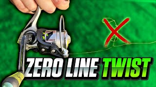***ZERO LINE TWIST*** How to Spool a Spinning Reel (No BS)