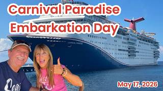 Carnival Paradise To Cozumel Embarkation Day