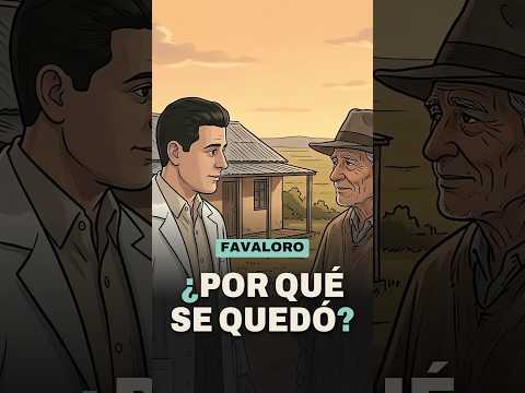 Favaloro iba a quedarse unos meses. Se quedó doce años.