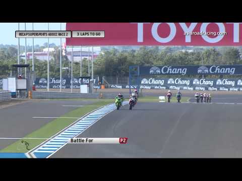 2015 ARRC Buriram - SuperSports 600cc Race 2 Highlights