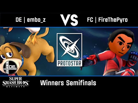 DE | embo_z (Duck Hunt) vs FC | FireThePyro (Mii Brawler) - Ultimate Winners Semis - Protostar #28