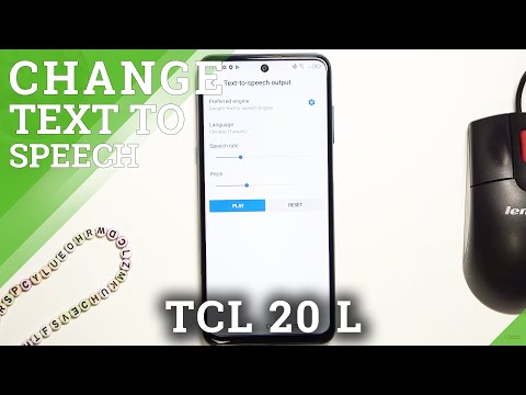 How to Manage Text to Speech in TCL 20 L– Convert Text to Speech