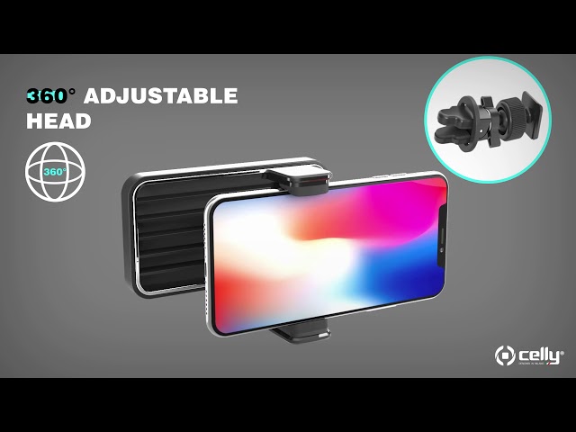 Celly Mount Vent Plus Suporte para Carro video