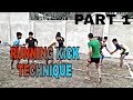 Running kick techniques // Jaan Kabaddi
