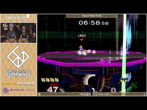 Smash On Tap 8 - Damian Tyson (Sheik) vs Skitchy (Fox) - SSBM Pools