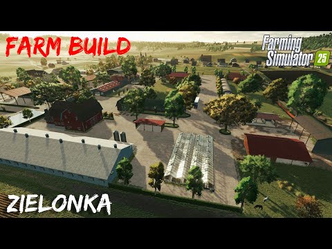 Bau einer riesigen Farm in FS25 | Zielonka-Zeitraffer