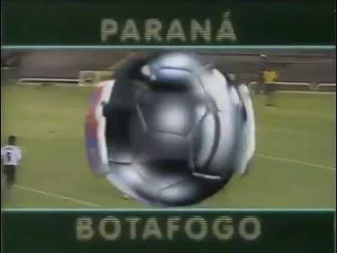 Chamada Paraná Clube x Botafogo - Copa do Brasil 2002 (Globo)