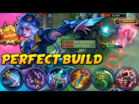 WANWAN PERFECT BUILD TO WIN A GAME!! INTENSE GAMEPLAY | Build Top 1 Global Wanwan