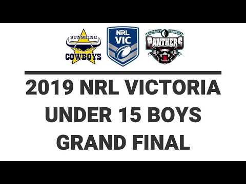 2019 NRL Victoria Under 15 Boys Grand Final Highlights - Sunshine Cowboys vs Waverley Panthers