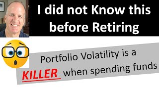 Huge impact volatility has on your portfolio balance when spending down assets.   Can I retire now