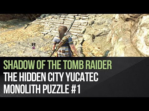 Shadow of the Tomb Raider - The Hidden City YUCATEC Monolith Puzzle #1