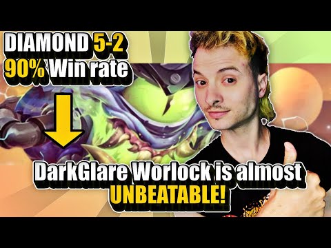 Darkglare Warlock just keeps WINNING | Wailing Caverns | Wild Hearthstone