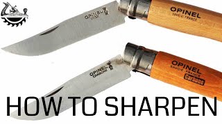 Download lagu How To Sharpen the French Opinel Folding Pocket Knife mp3