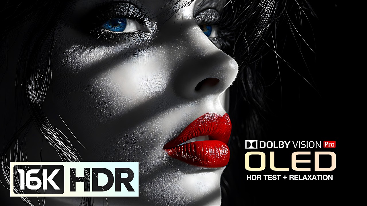 World's Insane 16K Video 120fps | Dolby Vision OLED Test Screen (8K/4K Video TV)