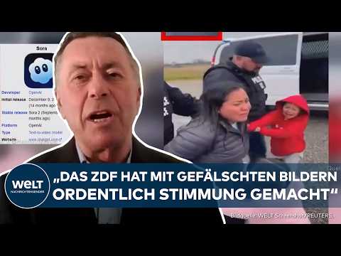 SKANDAL BEIM ZDF! KI-Bildern sollten gegen Trumps Abschiebepolitik und ICE Stimmung machen