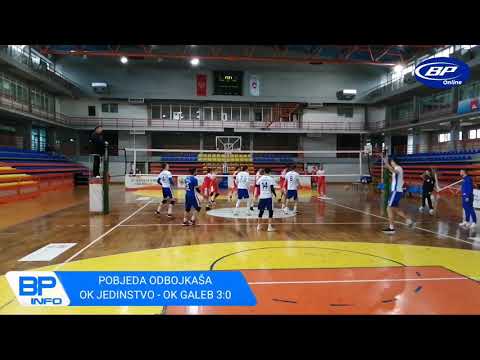 Odbojka OK Jedinstvo:Ok Galeb 3:0